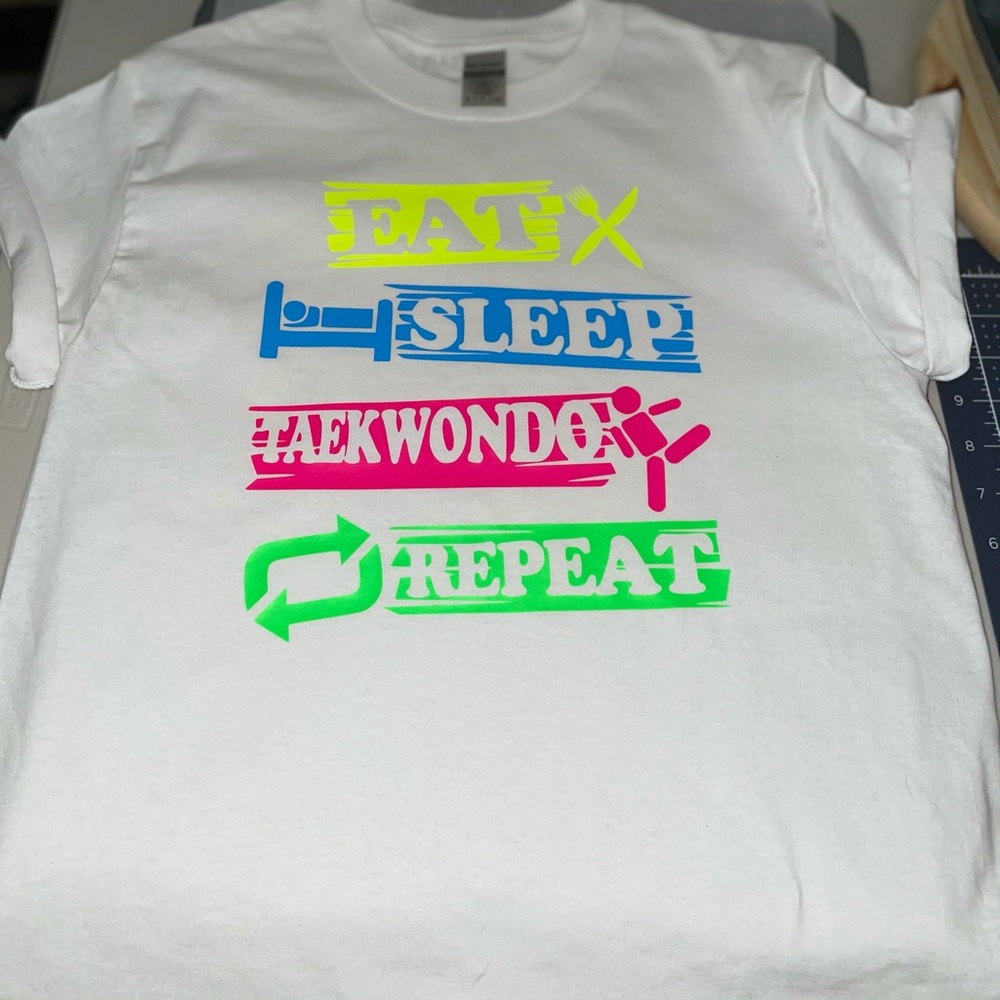 Taekwondo T-shirt unisex martial arts